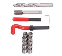 15 Pz/set Kit di Strumenti di Riparazione del Filo Kit di Riparazione del Filo in Acciaio Inossidabile per Fili M14x1.5mm per la Riparazione Automatica