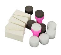 15 pz/set Nail Art Stamping Spugna Ombra Trasferimento Timbro Kit di Strumenti FAI DA TE Accessori Salone