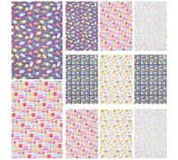 15 Rolls Rotoli Carta Regalo Per Pacchi Da Le Vacanze Imballaggio in