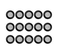 15 rondelle per tubo flessibile dello schermo, filtro a pressione, guarnizione in acciaio inox, guarnizione ad anello con 40 maglie per rubinetto dell'acqua da 1/2 pollici, connettore per tubo da