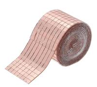 15 rotoli di piastrelle a mosaico a specchio autoadesive, motivo solido, 5x5 mm, con pannelli murali 3D e decorazioni a forma palla da discoteca for fai te Per Decorazioni Fai Da Te(Rose Gold)