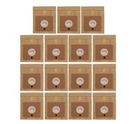 15 sacchetti di carta 100 x 110 mm di diametro 50 mm accessori parti filtro kit ugello tubo flessibile spazzola telescopica pulizia lavabile tubo organizzatore tubo
