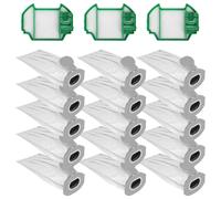 15 Sacchetti Folletto Compatibili per Kobold VK7S VK7 FP7 FP7S con 3 Filtri