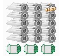 15 Sacchetti Folletto Compatibili Vk7s Vk7 Fp7s Fp7,3 Filtro Motore per Kobold