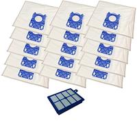 15 sacchetti per aspirapolvere KOMA SB02PL serie Electrolux, AEG, Philips,