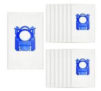 15 sacchetti per aspirapolvere per Philips, Electrolux, AEG, Volta, Tornado | Sacchetti usa e getta standard a 4 strati S-Bag Classic Long Performance per Philips FC8021/03, AEG GR201SM, Electrolux E201S