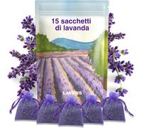 15 Sacchetti Profumati Alla Lavanda - Agricoltura Famigliare - Bustina Profumata