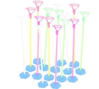 15 Set Supporti Per Palloncini Da Tavolo Con