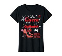 15 Settembre Compleanno Questa Regina è Nata Il 15 Settembre Maglietta