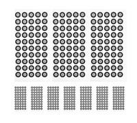 15 Sheets Punto Riflettente Di Scansione 3d Foglio Posizionamento