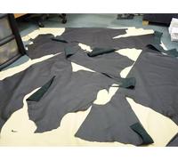 15 Sq FT Nero Originale Vera Grana Italiano Pelle Hide Ritagli Migliore Qualità