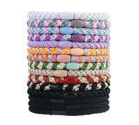 "15 StüCk - Elastici per capelli da donna, in gomma per treccia, alla moda, per donne e ragazze
