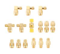 15 Type RF Antenna Adapter Kit SMA Connector Male Female Converter for