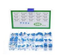 15 valori * 20 pezzi set di condensatori condensatori ceramici ad alta tensione assortimento scatola di kit assortiti 1nF 2.2nF 10nF 22nF 0.47nF 0.56nF-10nF
