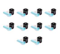 15 VAN per diffusori di irrigazione. Raggio 4,5 metri. Angolo regolabile 0 a 360º. Pack 10