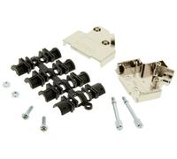 15 Vie Met Plast Dsub , Cappuccio 45O Voce Connettori & Components - MHD45PK15-K