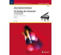 15 Virtuoso Studies Op. 72 - Moritz Moszkowski - Pianoforte