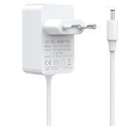15 W - Alimentatore di rete per Echo Dot (3rd 4th 5th Gen), Echo Show 5 (1st 2nd Gen), Echo Spot, Echo Dot Kids Edition, Fire TV Cube, cavo di alimentazione da 1,5 m, colore: Bianco