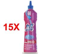 15 X Ace Gel Candeggina + Sgrassatore Casa E Bucato 500 Ml Elimina Germi Batter