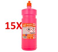 15 X Alcool Denaturato 1000 Cc.sai 90 Gradi