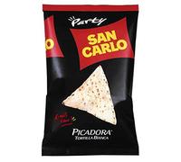 15 x BUSTA PATATINE SAN CARLO PICADORA TORTILLA BIANCA DI MAIS 150 GR PARTY