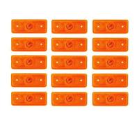 15 x luci laterali arancioni 12V-24V luci di contorno a LED per veicoli comme...