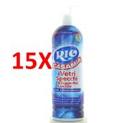 12 pezzi RIO CASAMIA Detergente Vetri Cristalli superfici lucide 800 ml