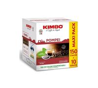 150+10 OMAGGIO Cialde Caffè KIMBO Compostabili Ese 44 - Miscela Pompei