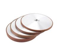 150-200mm Diamond Grinding Wheel Resin Disc Abrasive Tools， Compatible For Tungsten Steel Alloy Ceramic Glass Grit 320(200x32x10x4mm)