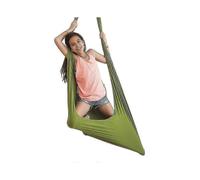 (150*280CM, Green) Aerial Yoga Therapy Swing Set & Hammock Kit For Flexibility & Pain Relief