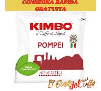100 Cialde Caffè KIMBO - Miscele Pompei in carta filtro ese 44mm