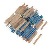 150/300PCS 0.5W 1W 2W 3W Metal Film Resistor Kit 1% High Precision .1R~750R(2W-150PCS) Capacitance Meters