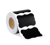 150/300pcs Etichette Lavagna Adesivi Rimovibili per Cucina Inscatolamento Etichette Adesivi Trasparente