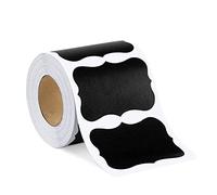 150/300pcs Etichette Lavagna Adesivi Rimovibili per Cucina Inscatolamento Etichette Adesivi Trasparente