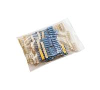 150-300PCS Metal Film Resistor Set 1/4W 1/2W 1W 2W Resistance Pack Assortment Kit, 0.1R~750R 1K~820K ohm Resistors diy kit CZAOINCU(2W-0.1R-750R-150pcs)