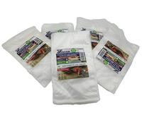 150 buste sottovuoto goffrate 15x25 20x30 cm sacchetti universali per alimenti