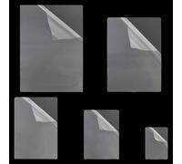 150 buste termiche per plastificazione, 100 micron, trasparenti, 5 misure, per proteggere le foto, buste laminate sigillate per documenti fotografici, per casa, ufficio e eventi
