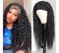 150% capelli umani vergini brasiliani senza colla, senza colla, capelli umani ricci, 40,6 cm