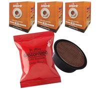 150 Capsule Caffè Compatibili con A Modo Mio Gattopardo Miscela Gusto Ricco, Espresso Monodose Italiano Aroma Intenso