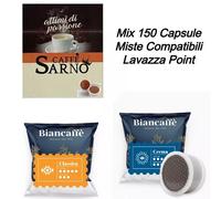 150 capsule miste compatibili point ( 50 sarno + 50 classica + 50 crema )