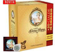 CAFFÈ DONNA REGINA - FORTE NAPOLETANO - Box 150 CIALDE ESE44 + 20 CIALDE OMAGGIO
