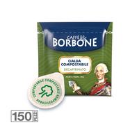 150 CIALDE CAFFE' BORBONE MISCELA DEK VERDE ESE 44 MM FILTRO CARTA MONODOSE SC0