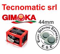 100 Cialde CAFFE carta ESE 44mm GIMOKA GRAN BAR ROSSA BIALETTI TRIO FROG DIDIESS