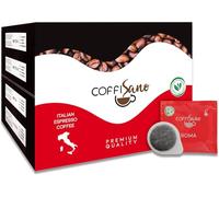 150 Cialde Caffè Coffisano Espresso Italiano in Filtro Carta Compostabile ESE da 44 mm Bustine Monodose - Miscela Roma, Gusto Cremoso ed Equilibrato