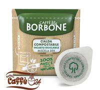 150 Cialde caffè espresso Borbone miscela Verde Dek Decaffeinato