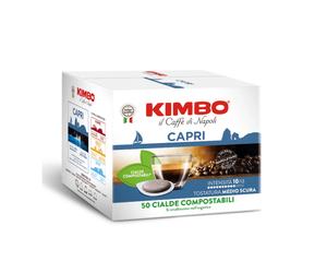 150 Cialde Caffè KIMBO Compostabili Ese 44 - Miscela Capri