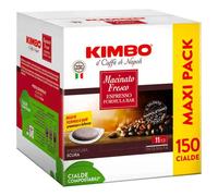 150 CIALDE CAFFE KIMBO filtrocarta ese 44 mm MISCELA MACINATO FRESCO FORMULA BAR