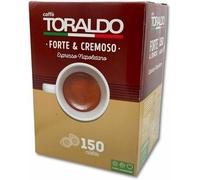 150 Cialde Caffè Toraldo Miscela Forte e Cremoso Come Un Vero Caffè Napoletano