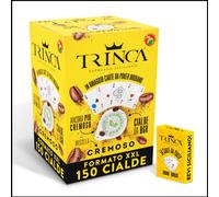 150 Cialde Compostabili Caffè Trinca Cremoso ESE 44 + Carte Poker Giallo Modiano