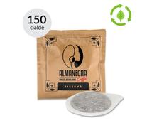 150 Cialde ESE 44 mm Compostabili - Miscela Riserva Almanegra